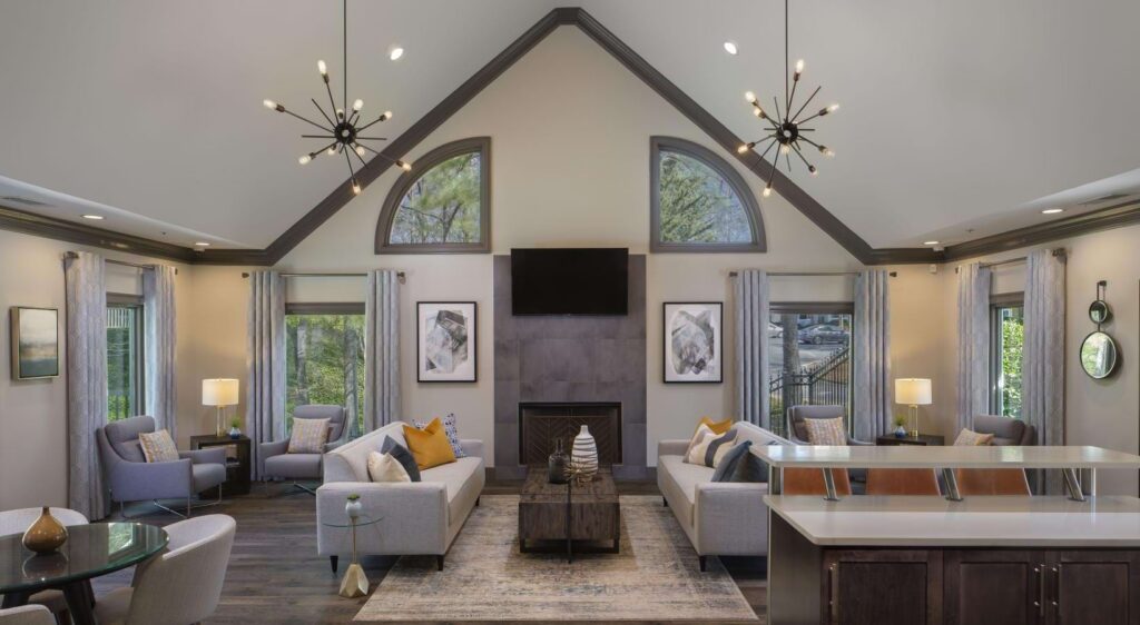 interior image of clubhouse