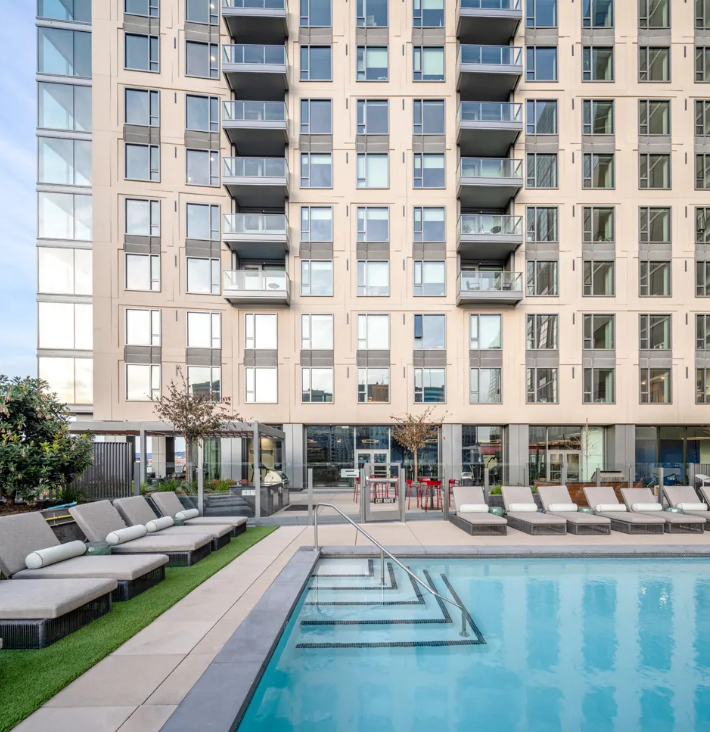 exterior image of the apartment building